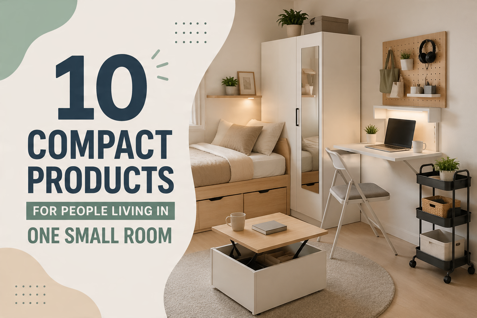 10 Compact Products for People Living in One Small Room